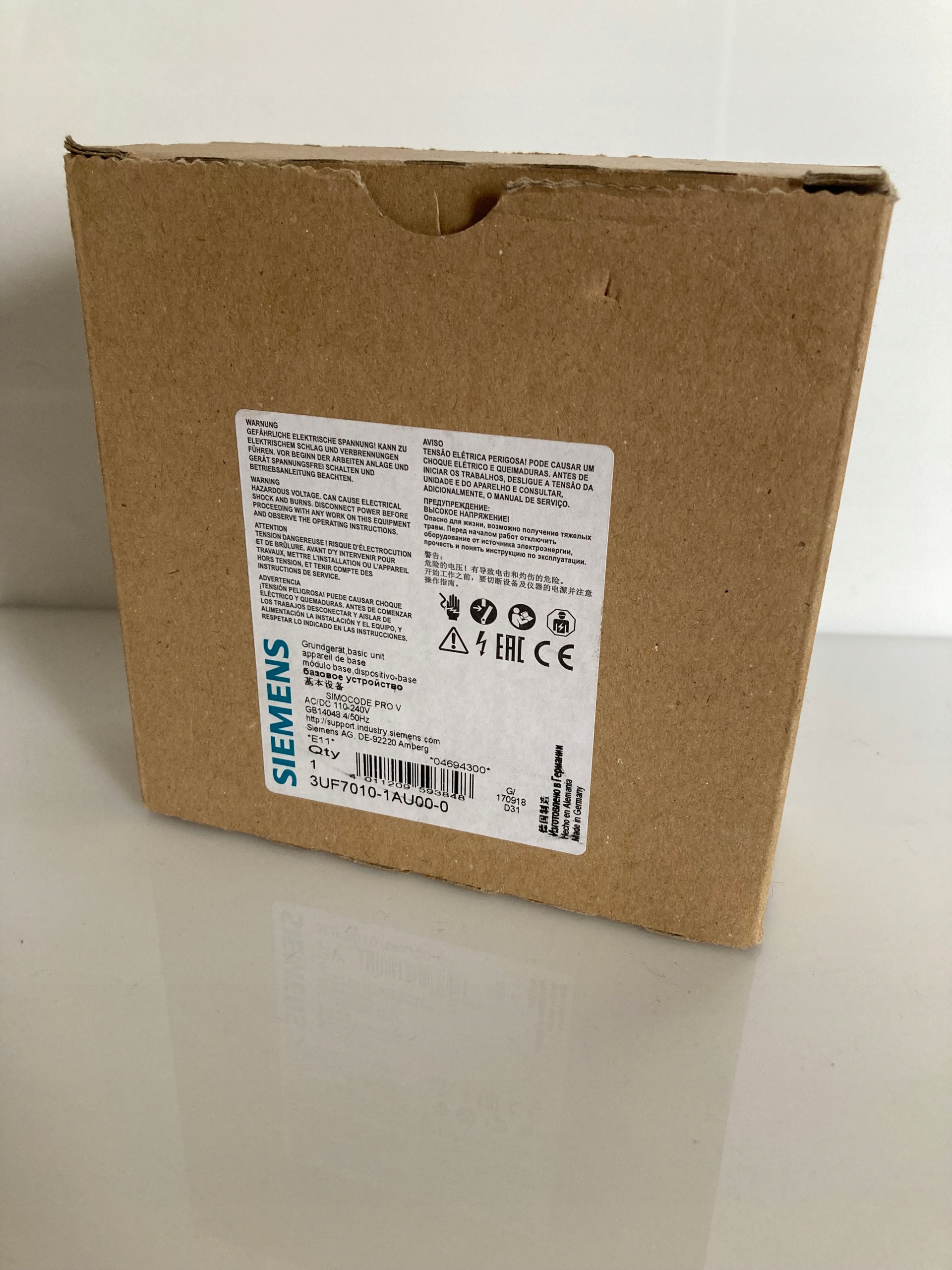 3UF7010-1AU00-0 Siemens, PLC Modules & Extensions